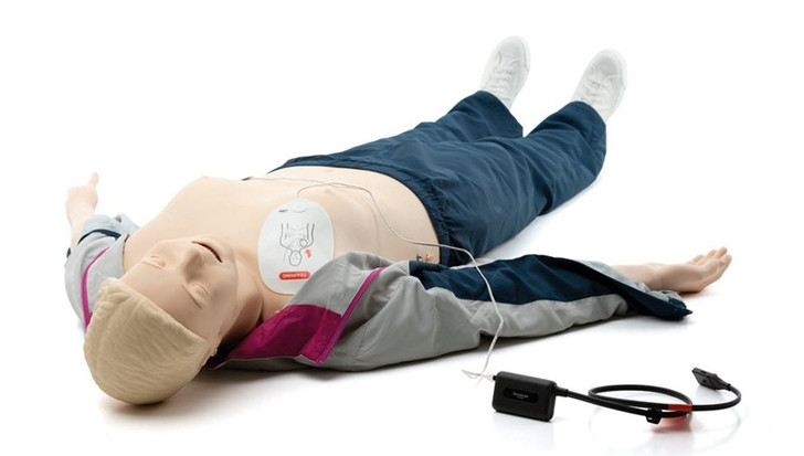 RA-Simulator AED-LINK, IV-arm right, BP-arm left; includes ShockLink