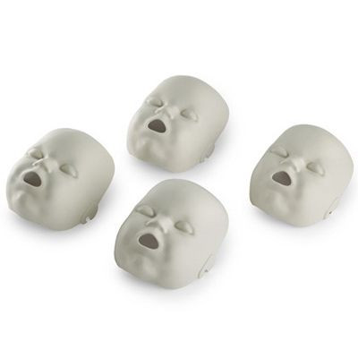 Face Skin Replacements for Prestan Infant Manikins (4-Pack)