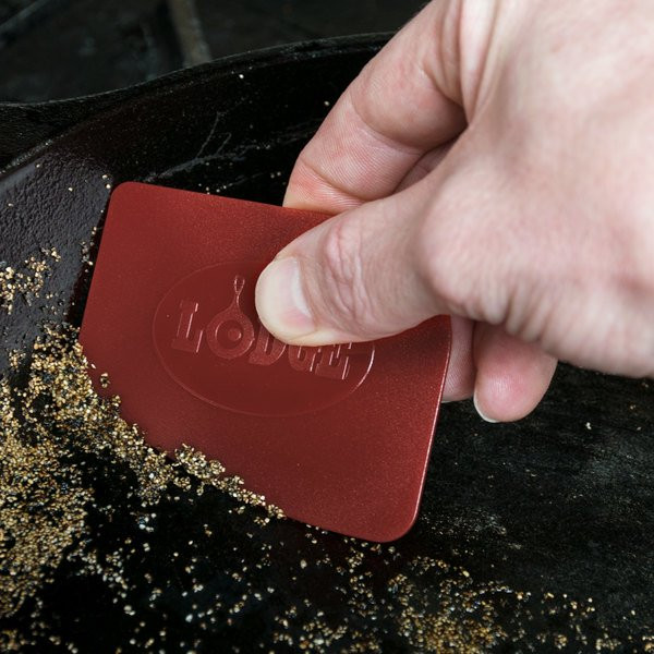 Lodge SCRAPERCOMBO Red Pan Scraper and Black Grill Pan Scraper - 2/Set