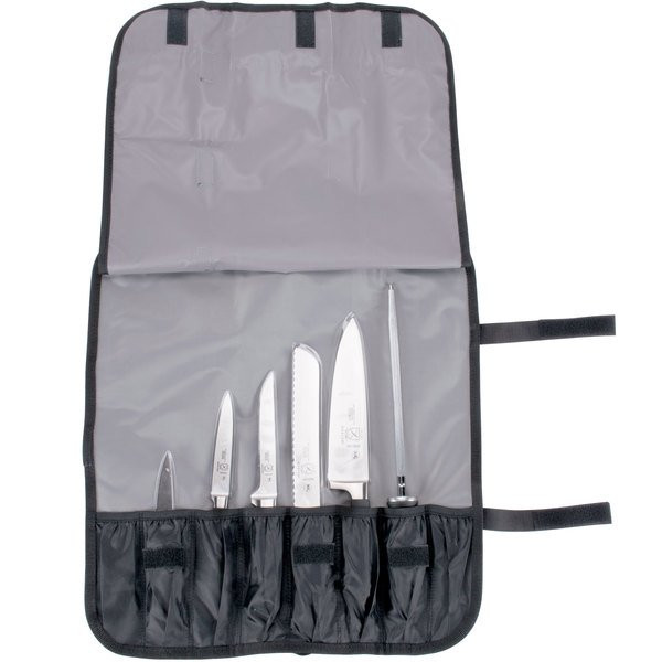 Mercer Culinary M21800 Genesis 7 Piece Forged Knife Case Set