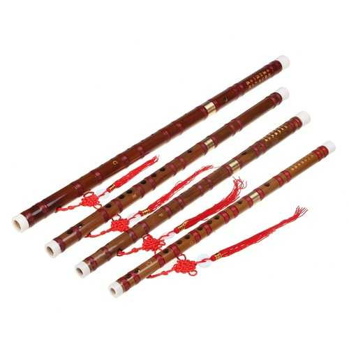 Chinese Bamboo Woodwind Flute C E F G Key Professional Musical Instruments C122-1300183