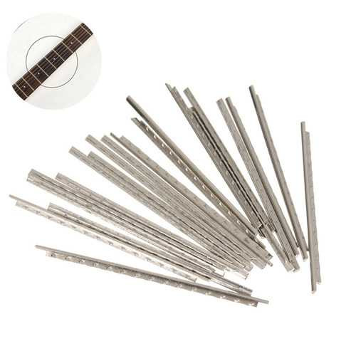 24Pcs Guitar Fret Wire Nickel Silver 60mm Long for Guitar Fretboard Repair C122-1204353