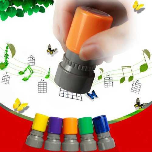 General Chord Seal For Ukulele Guitar(Color Random) C122-976336