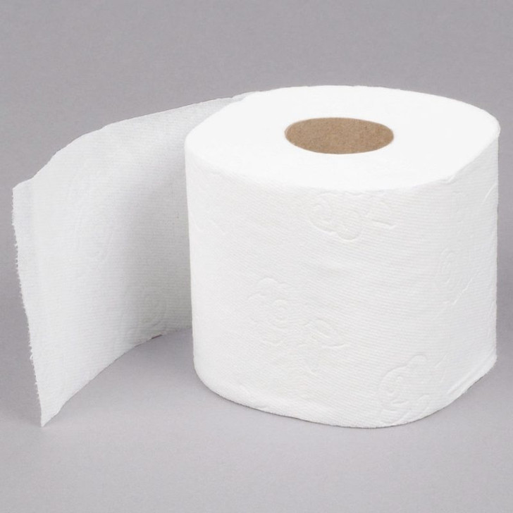Panda 2-Ply Ultra-Premium 176 Sheet Bathroom Tissue Roll – 96/Case