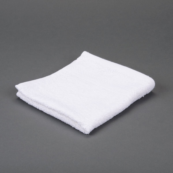 Oxford Gold Dobby 13″ x 13″ 86/14 Cotton-Polyester Blend Wash Cloth 1.5 lb. – 12/Pack