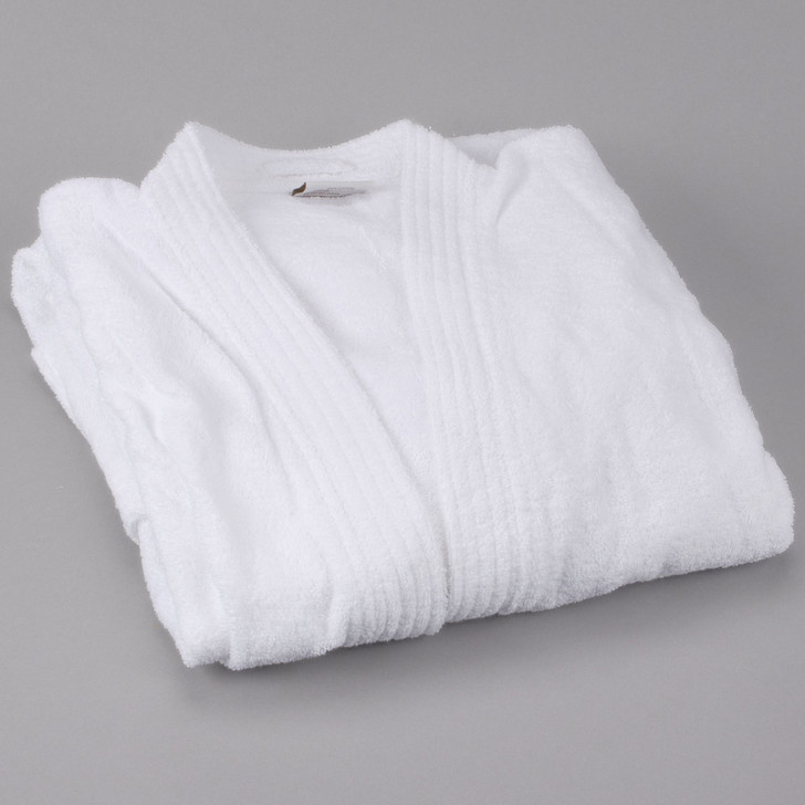 Oxford Terry Imperiale Kimono Style Bath Robe – 48″ x 60″ 100% Ring Spun Cotton 34 lb.