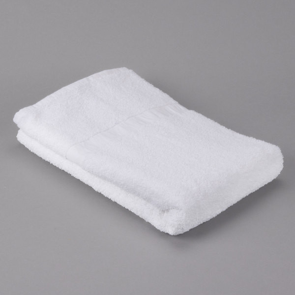 Oxford Gold Cam 24″ x 54″ Cotton/Poly with 100% Cotton Loops Bath Towel with Cam Border 12.5 lb. – 48/Case