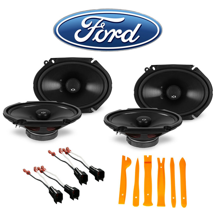 Ford F-150 Heritage 2004-2004 OEM Speaker Upgrade NVX (2) NSP68 Kit