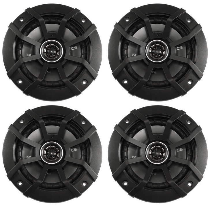 (4) KICKER 43CSC54 5.25" 900 Watt 4-Ohm 2-Way Car Audio Coaxial Speakers CSC54