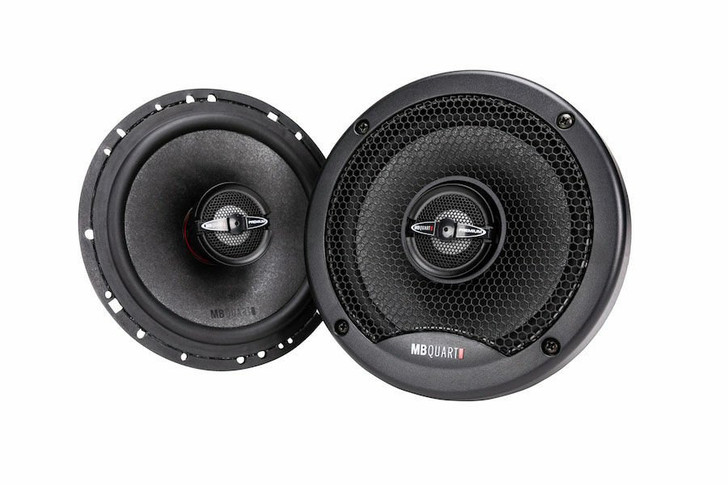 MB QUART PK1-116 220 Watts 6.5" Premium 2-Way Coaxial Speaker System (Grilles Included)