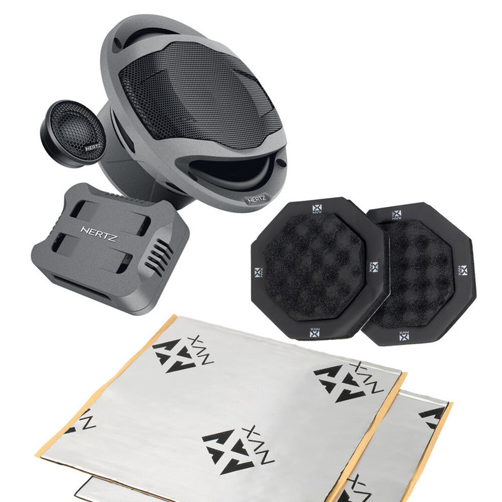 Hertz CPK 165 + Free NVX Sound Deadening & Speaker Baffles
