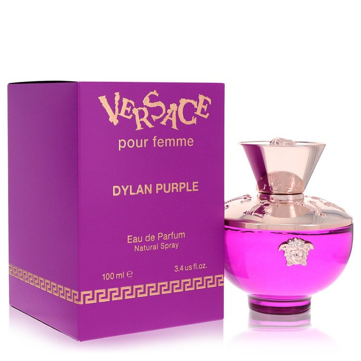 Versace Pour Femme Dylan Purple by Versace Eau De Parfum Spray (Unboxed) 3.4 oz for Women