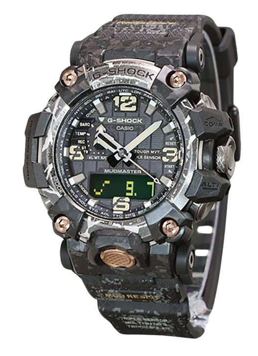 Casio G-shock Mudmaster Master Of G-land Analog Digital Black Dial Tough Solar Gwg-2000cr-1a 200m Men's Watch