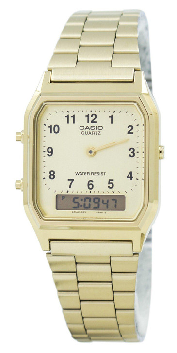 Casio Quartz Analog-digital Aq-230ga-9b Aq230ga-9b Men's Watch