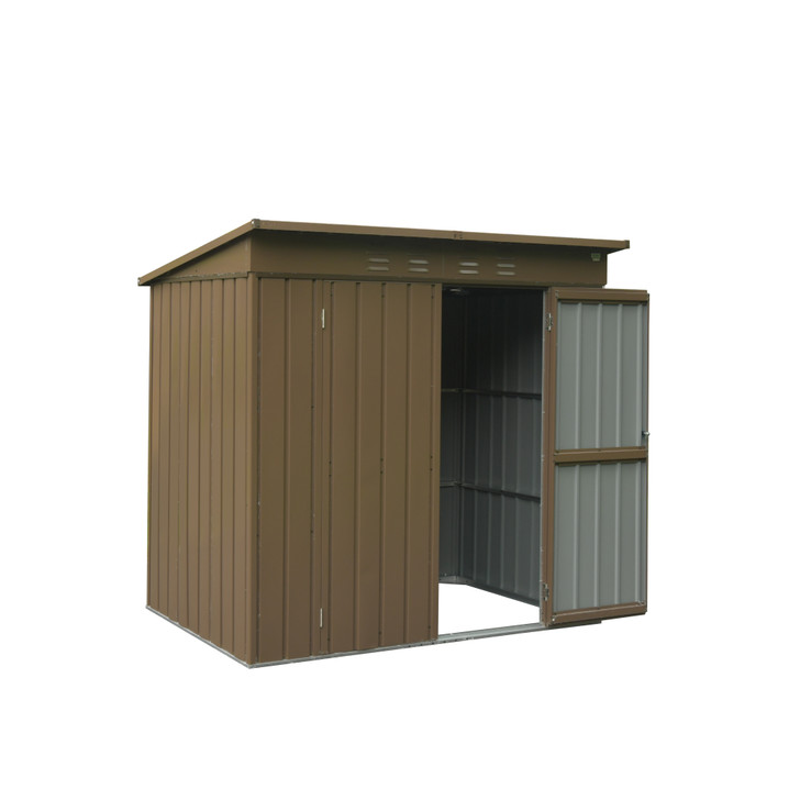 A2ZHOME Outdoor Storage Shed 6x4 FT: Secure and Versatile Storage for Your Outdoor Needs