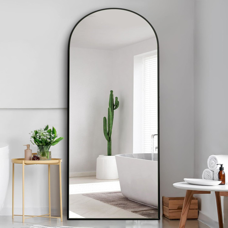 A2ZHOME 71x24 Inch Arch Full Length Mirror – Modern Design for Every Room