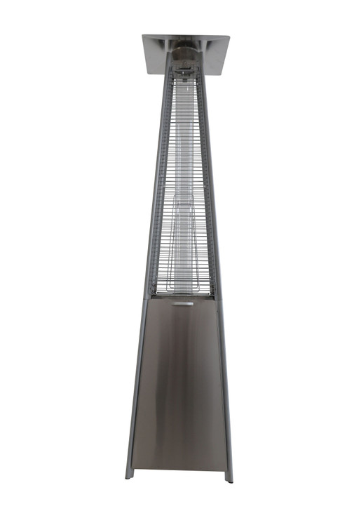 A2ZHOME 40,000 BTU Propane Standing Patio Heater, Stainless Steel