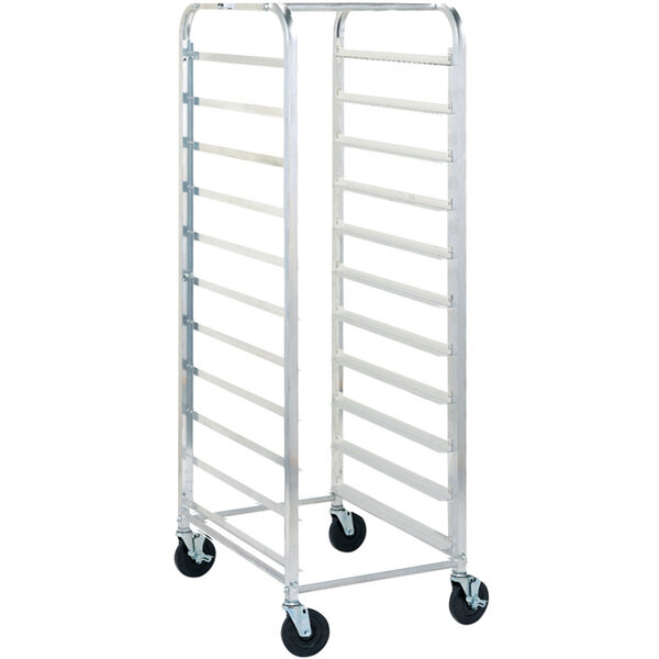 a2zhospo 18-Pan End Load Bun & Sheet Pan Rack, Unassembled