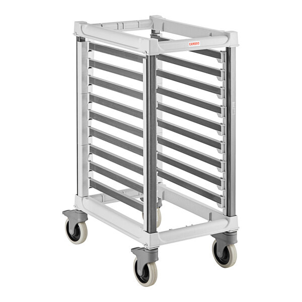 a2zhospo GN 1/1 Half Size 9 Pan Trolley Rack with Casters - Unassembled