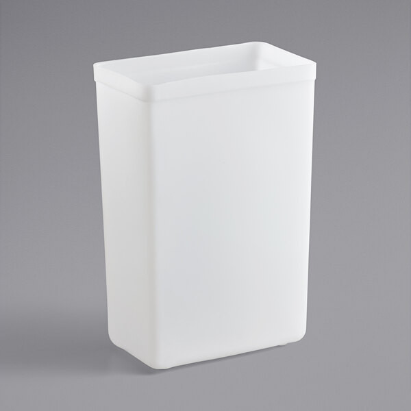 a2zhospo 10 Gallon / 160 Cup White Ingredient Bin