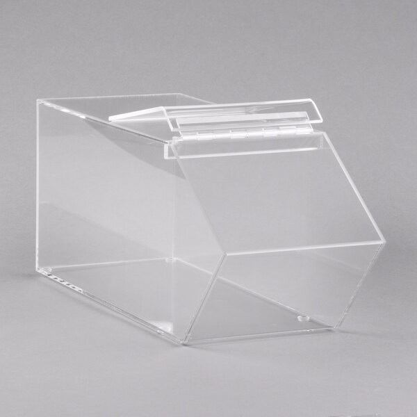a2zhospo Classic Stackable Acrylic Food Bin 7.5" x 19.5" x 8"