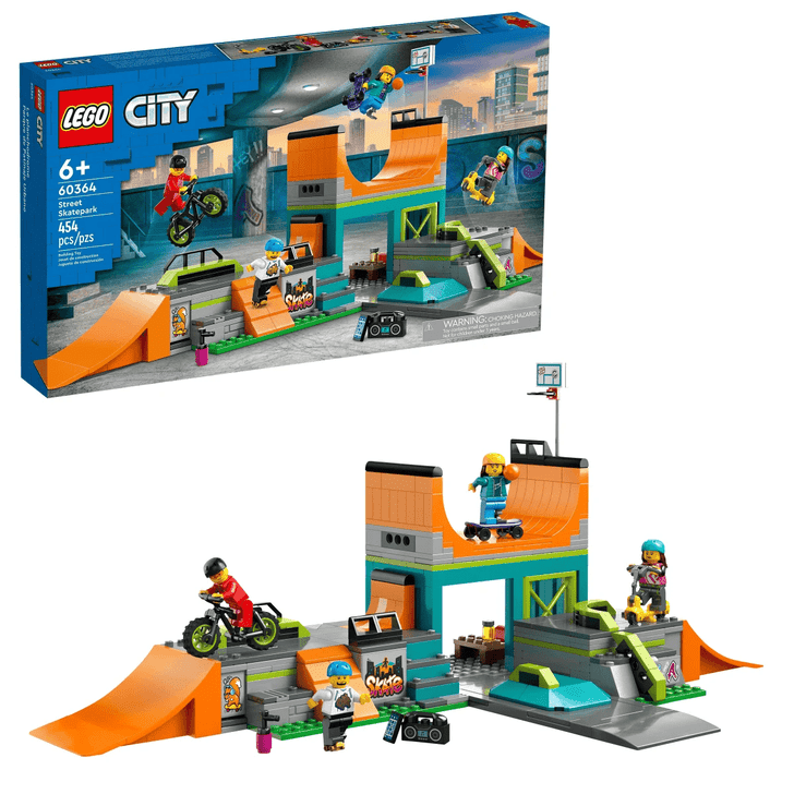 LEGO City Street Skate Park 60364 – Build, Skate, and Explore!