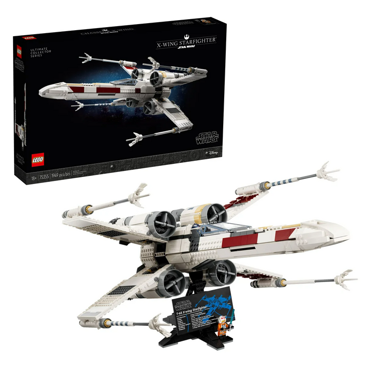 LEGO Star Wars X-Wing Starfighter 75355 with Bonus Pirate Snub Fighter 75346 – Epic Star Wars Battle Set!