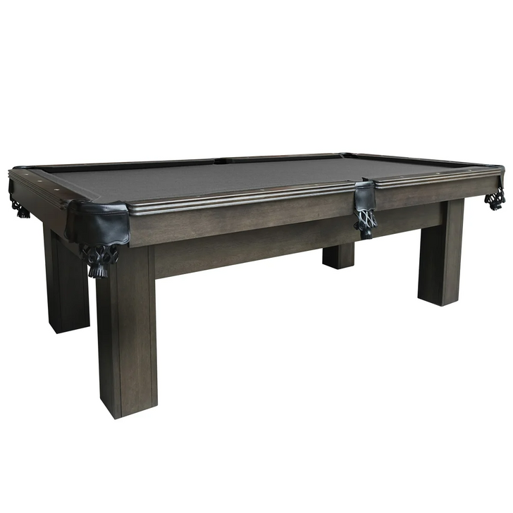 Trident 8 ft Beringer Exotic Solid Wood Pool Table with Slate Top