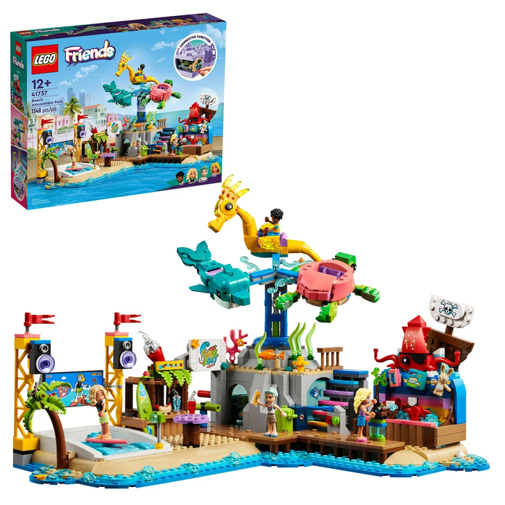 LEGO Friends Seaside Amusement Park Set (Model 41737)
