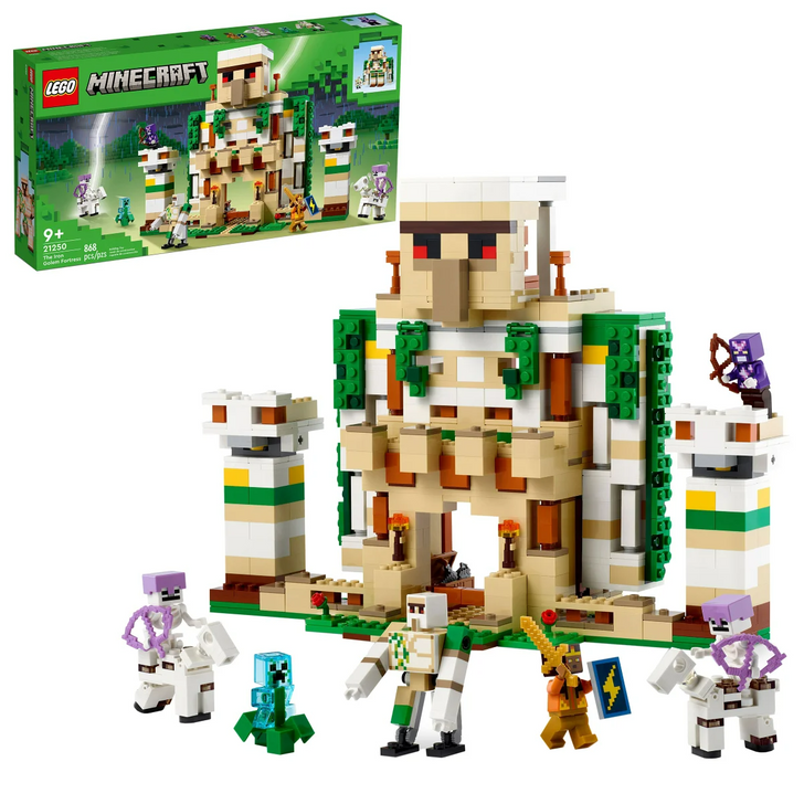 LEGO Minecraft Iron Golem Fortress Building Set 21250