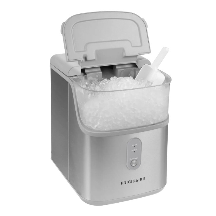Frigidaire 33 lb. Nugget Ice Maker, Stainless Steel