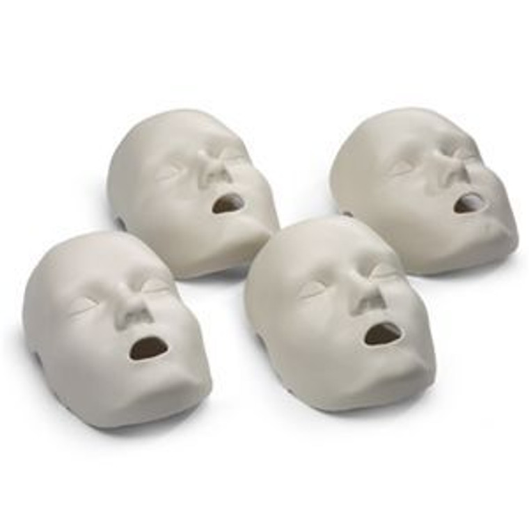 Face Skin Replacements for Prestan Adult Manikin (4-Pack)