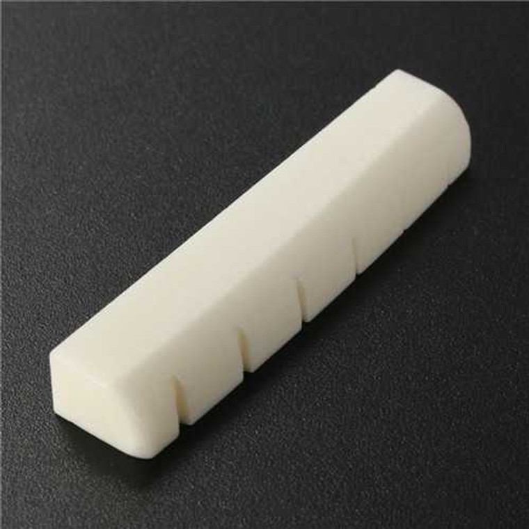 Buffalo Bone Ivory Bridge Nut Saddle For Acoustic Guitar C122-1000812