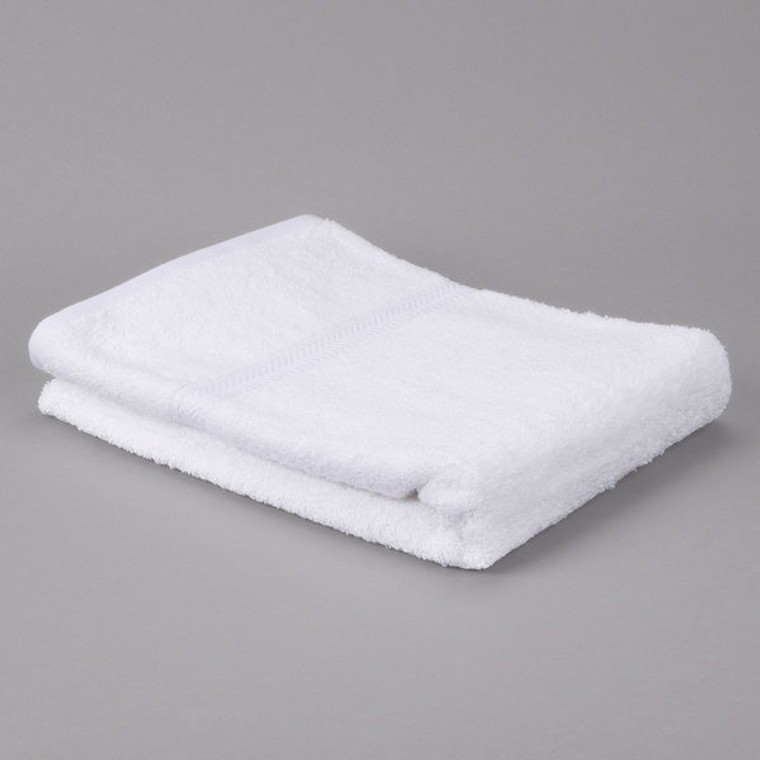 Oxford Gold Dobby 27″ x 50″ 86/14 Cotton / Poly Bath Towel 14 lb. – 48/Case