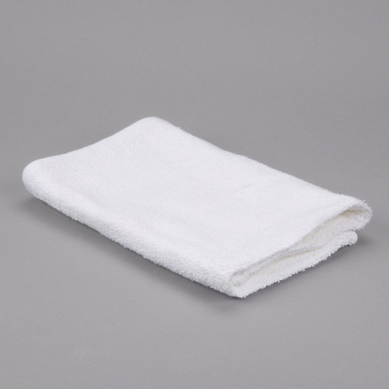 Oxford Bronze 22″ x 44″ White 100% Open End Cotton Bath Towel 5.75 lb. – 12/Pack