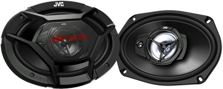 JVC CS-DR6931 DR Series 6 x 9" 3-Way Coaxial Speakers (500W Peak)