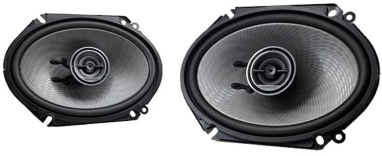 Kenwood KFC-D681C 6" x 8" 2-Way Coaxial Speaker System (360W Max Power)