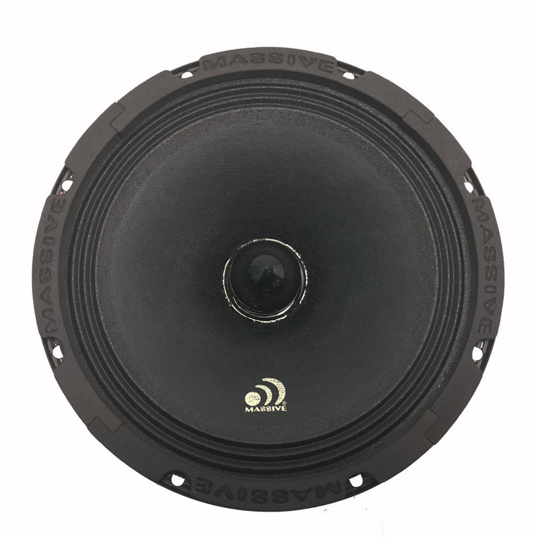 Massive Audio M8XL (Sold Individually) 8" Midrange, 250w RMS, 500w Max, 8 Ohm v.c. 97 dB Sensitivity