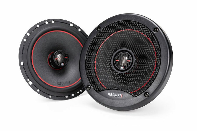 MB QUART RK1-116 200 Watt 6.5" Reference 2-Way Coaxial Speaker System (Grills Included)