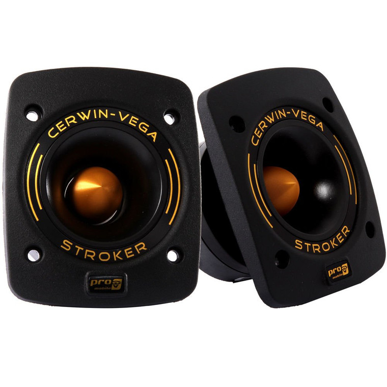 Cerwin Vega CVMPCL1.0T 1" 200W Max (100W RMS) Flush Mount Stroker Pro Series Tweeters