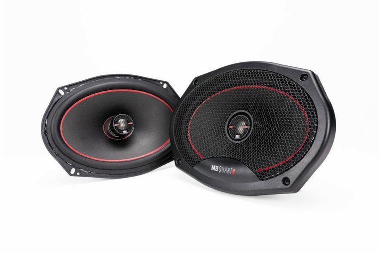 MB Quart RK1-169 200 Watts 6x9" Reference 2-Way Coaxial Speaker System (Grills Included)