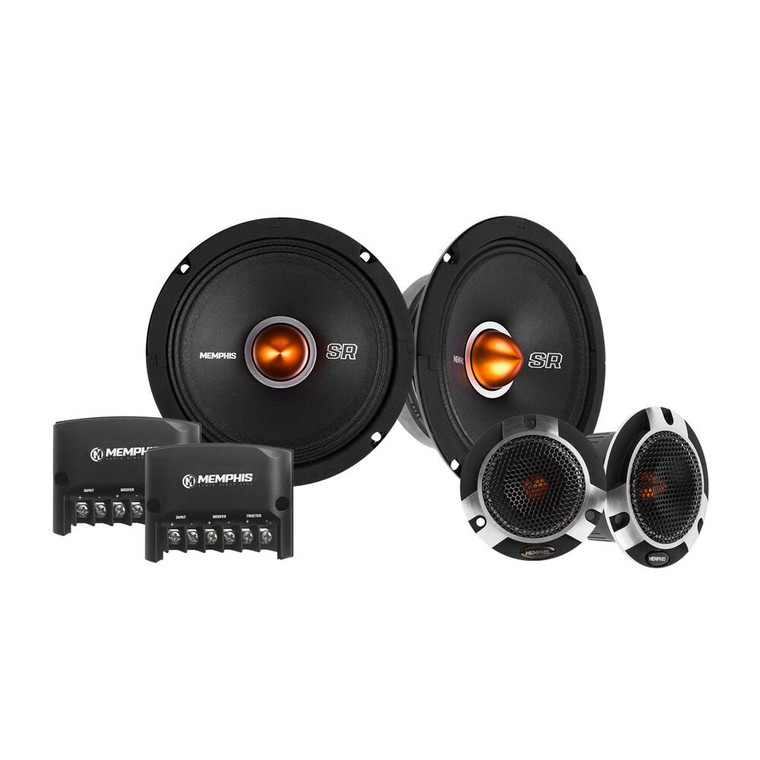 Memphis SRXP62C 6.5" Street Reference Pro Audio Component Speakers