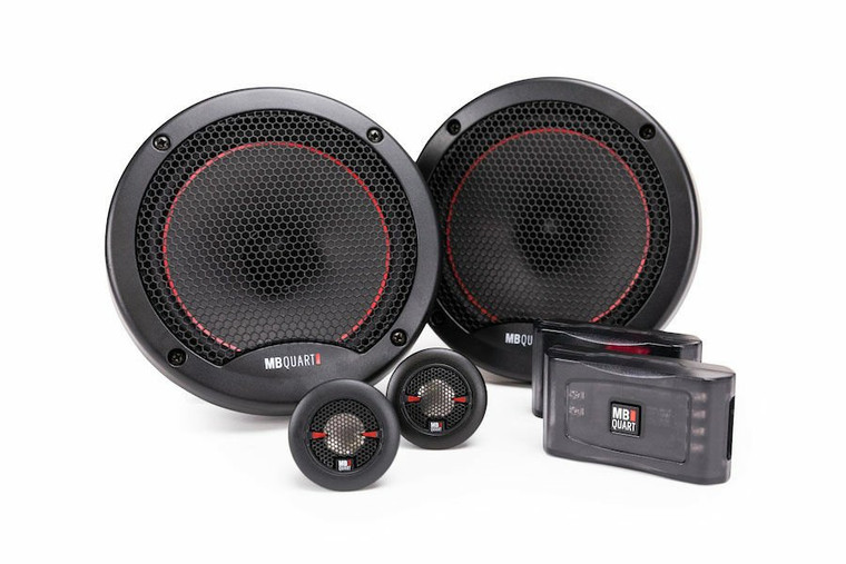MB Quart RS1-216 220 Watt 6.5" Reference 2-Way Component Speaker System (Grills Included)