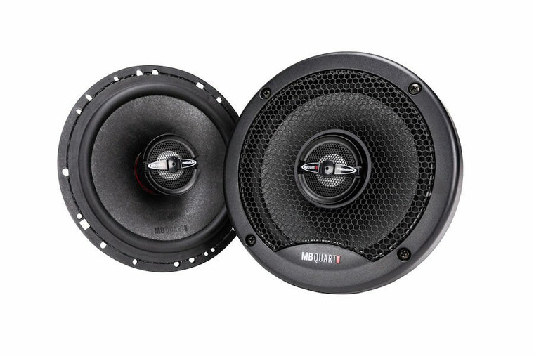 MB QUART PK1-116 220 Watts 6.5" Premium 2-Way Coaxial Speaker System (Grilles Included)