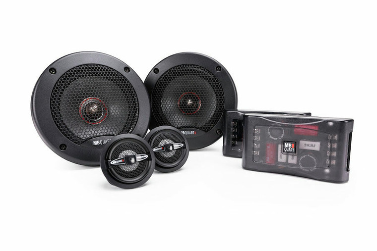 MB QUART PS1-213 240 Watts 5.25" Premium 2-Way Component Speaker System (Grilles Included)