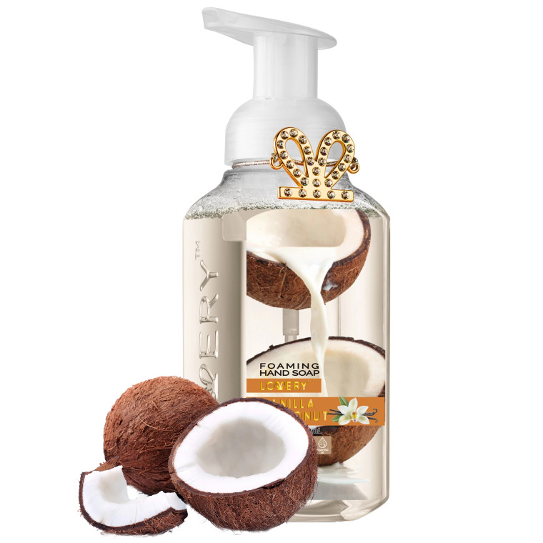 Foaming Hand Soap - 2 Pack of Vanilla Coconut Hand Wash Soap