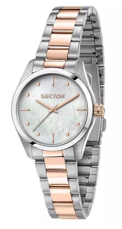 Sector 270 Just Time Two Tone Stainless Steel Silver Dial Quartz R3253578508 Women's Watch