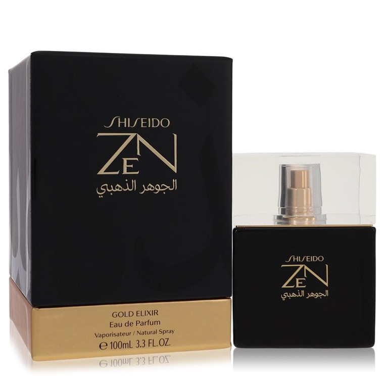 Zen Gold Elixir by Shiseido Eau De Parfum Spray 3.4 oz for Women