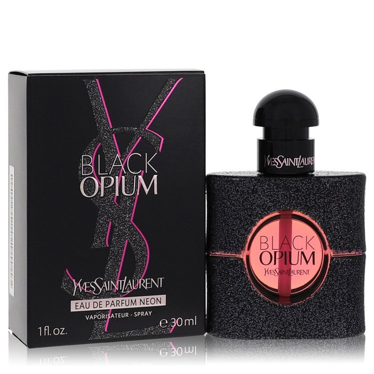 Black Opium Neon by Yves Saint Laurent Eau De Parfum Spray 1.0 oz for Women