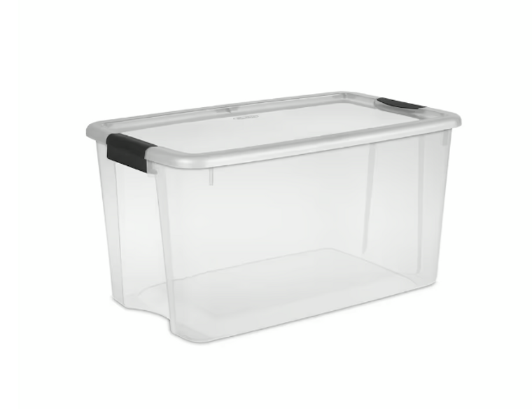 Sterilite Ultra 66L Storage Box - 16.25" X 26.12" X 13.5" (6/CASE)-A2ZHOME